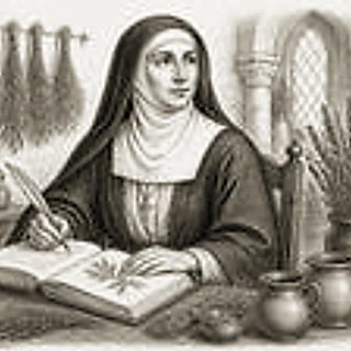 Rycina — Hildegarda z Bingen